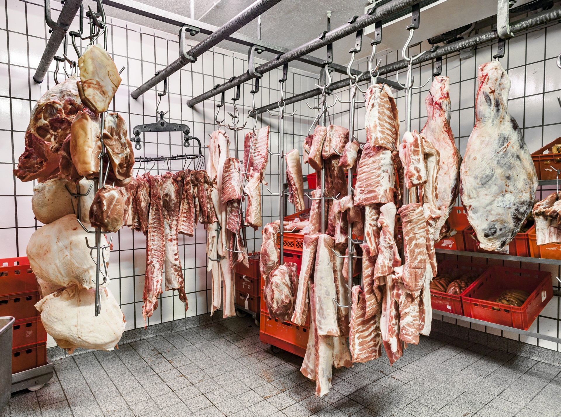 肉制品擺放