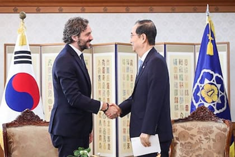 阿根廷與韓國雙方會談